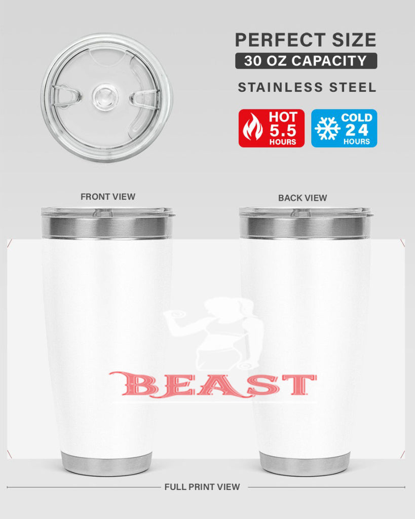 beast 102#- gym- Tumbler