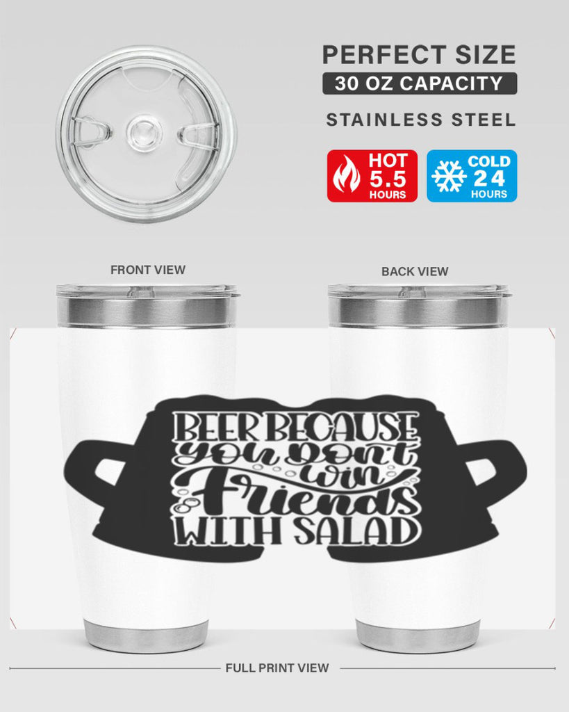 beer because you dont win 50#- beer- Tumbler