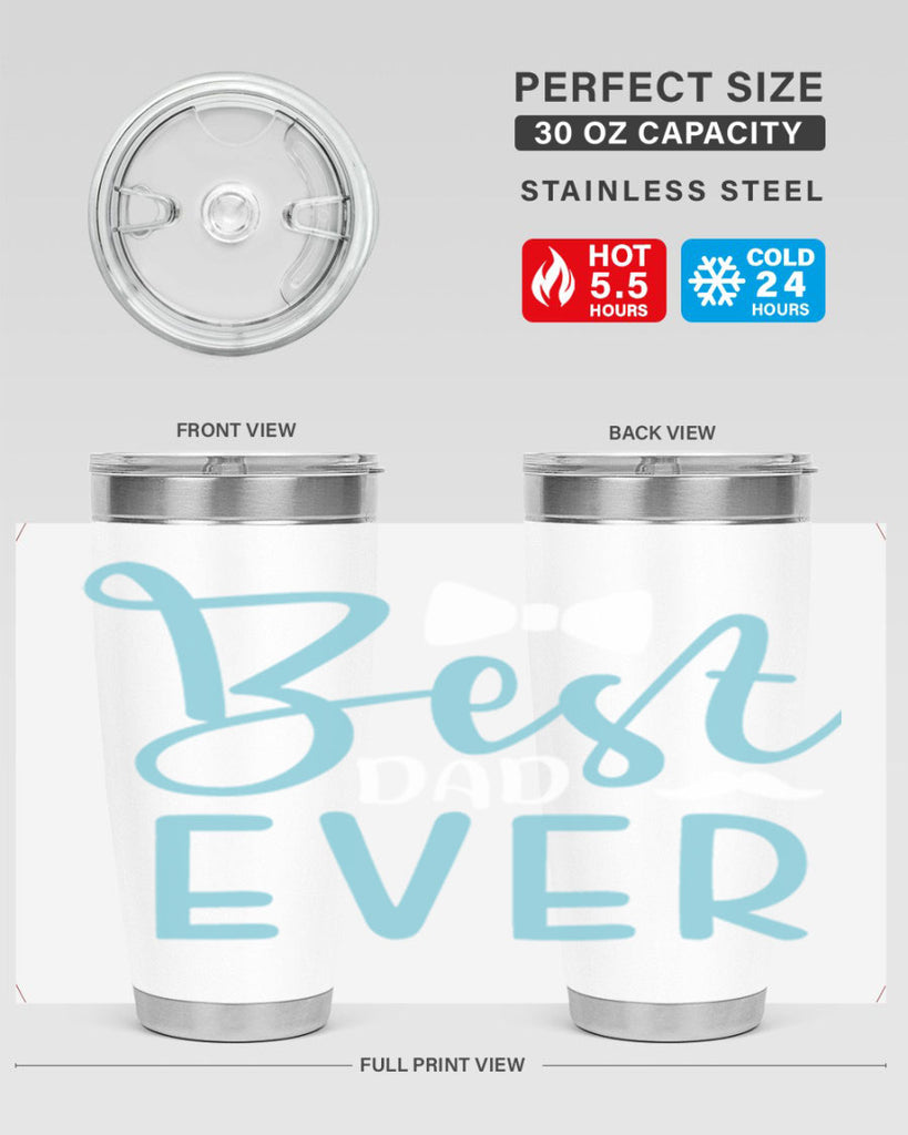 best dad ever 109#- fathers day- Tumbler