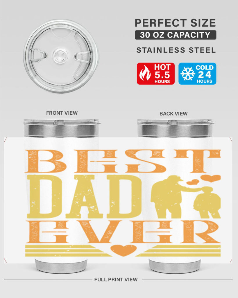 best dad ever 199#- fathers day- Tumbler