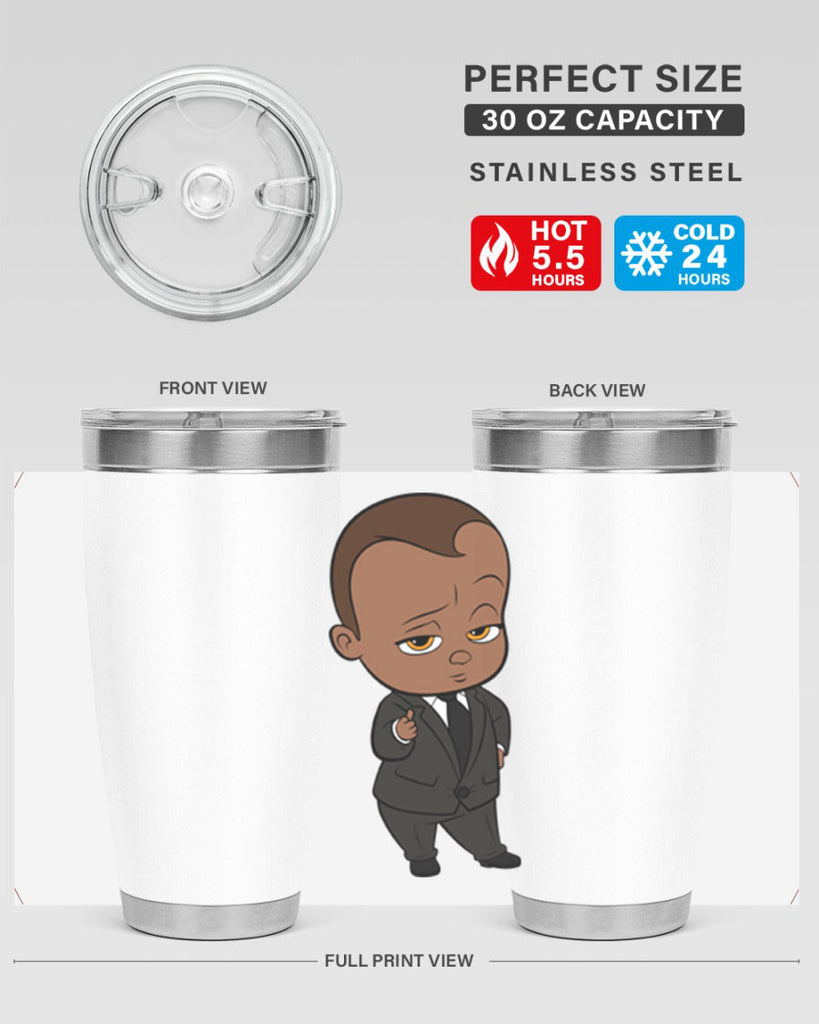 black boy 10#- black men - boys- tumbler