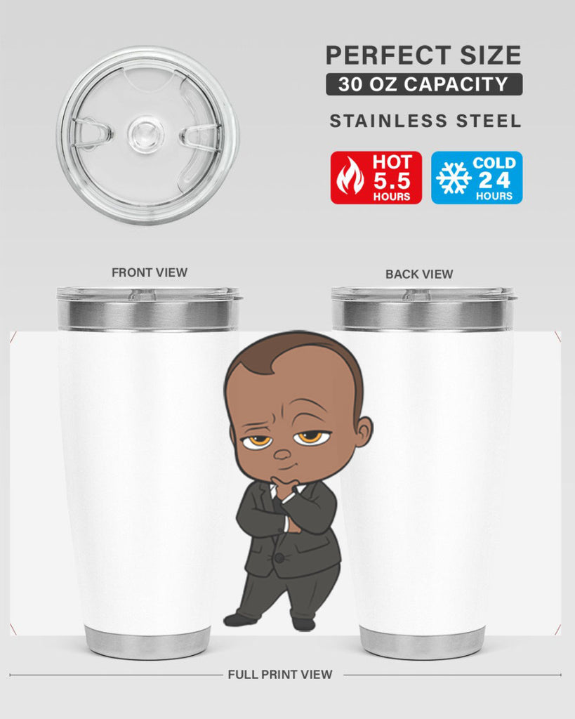 black boy 9#- black men - boys- tumbler