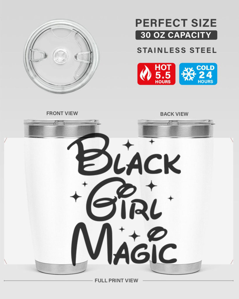 black girl magic 207#- black words phrases- Cotton Tank