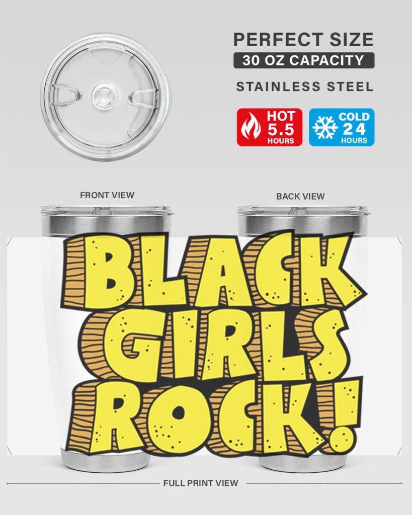 black girls rock school 202#- black words phrases- Cotton Tank