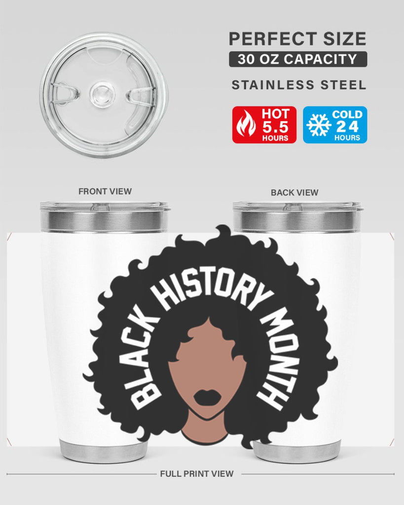 black history month afro woman 239#- black words phrases- Cotton Tank