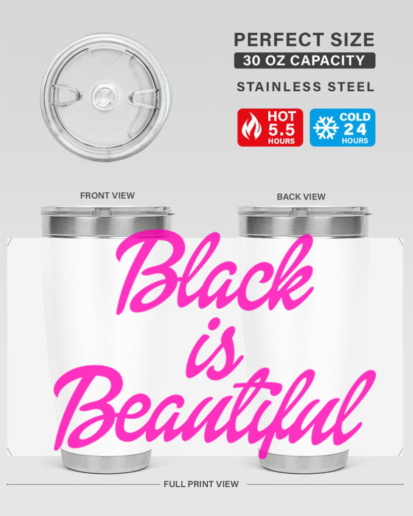 black is beautiful 200#- black words phrases- Cotton Tank