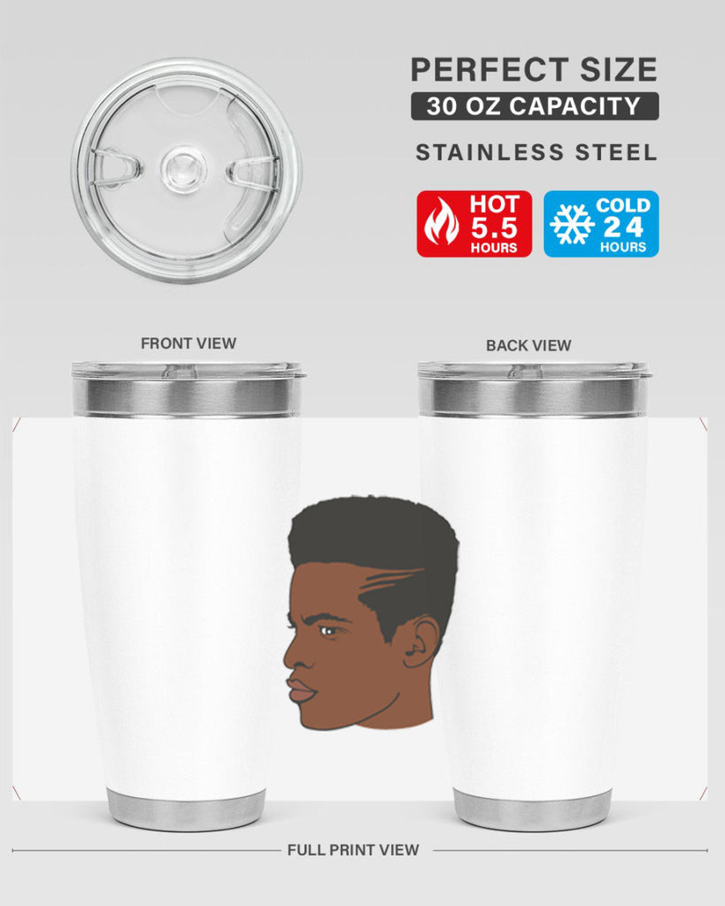 black man 28#- black men - boys- tumbler
