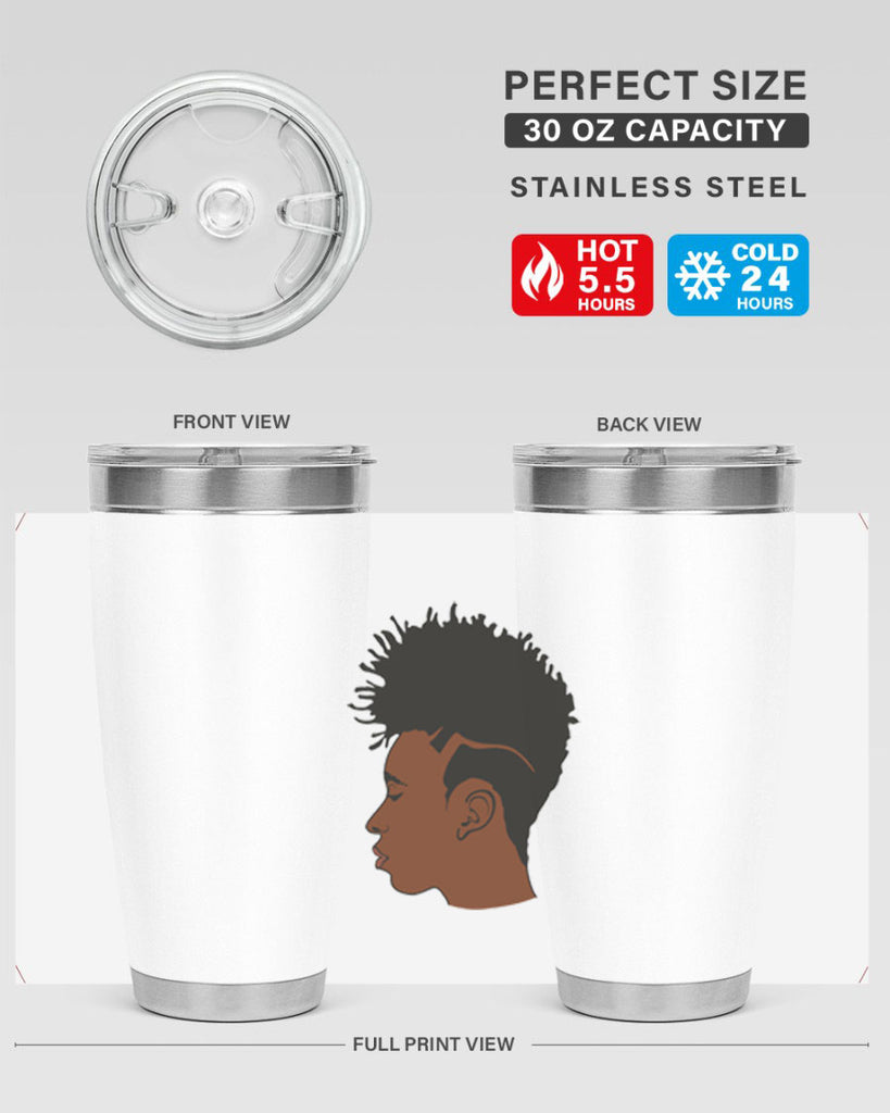 black man 36#- black men - boys- tumbler