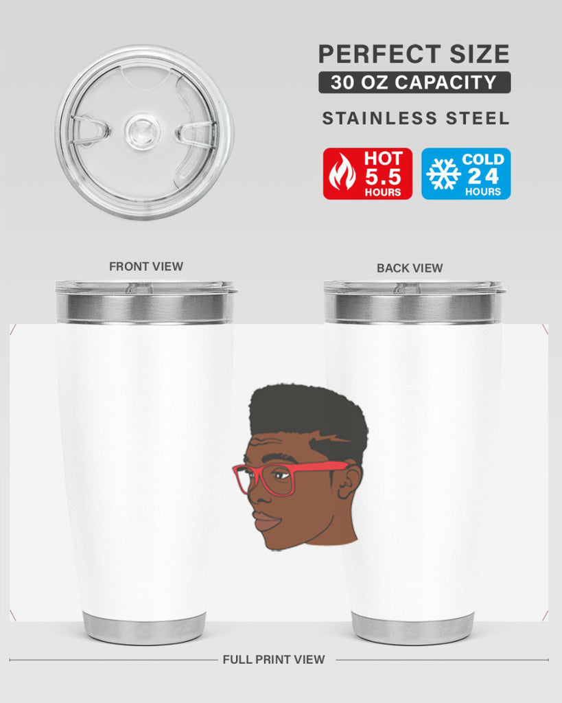 black man 37#- black men - boys- tumbler