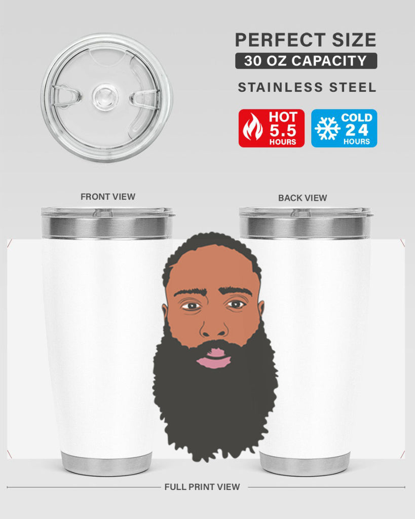 black man style 2#- black men - boys- tumbler