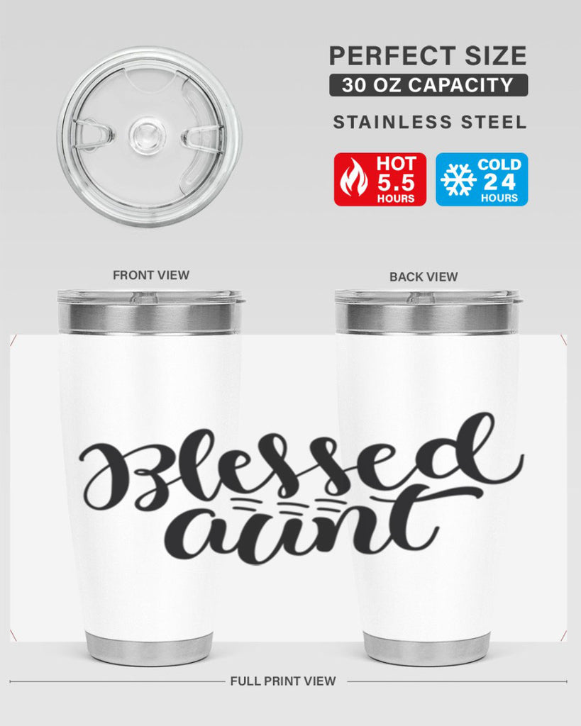 blessed aunt Style 35#- aunt- Tumbler