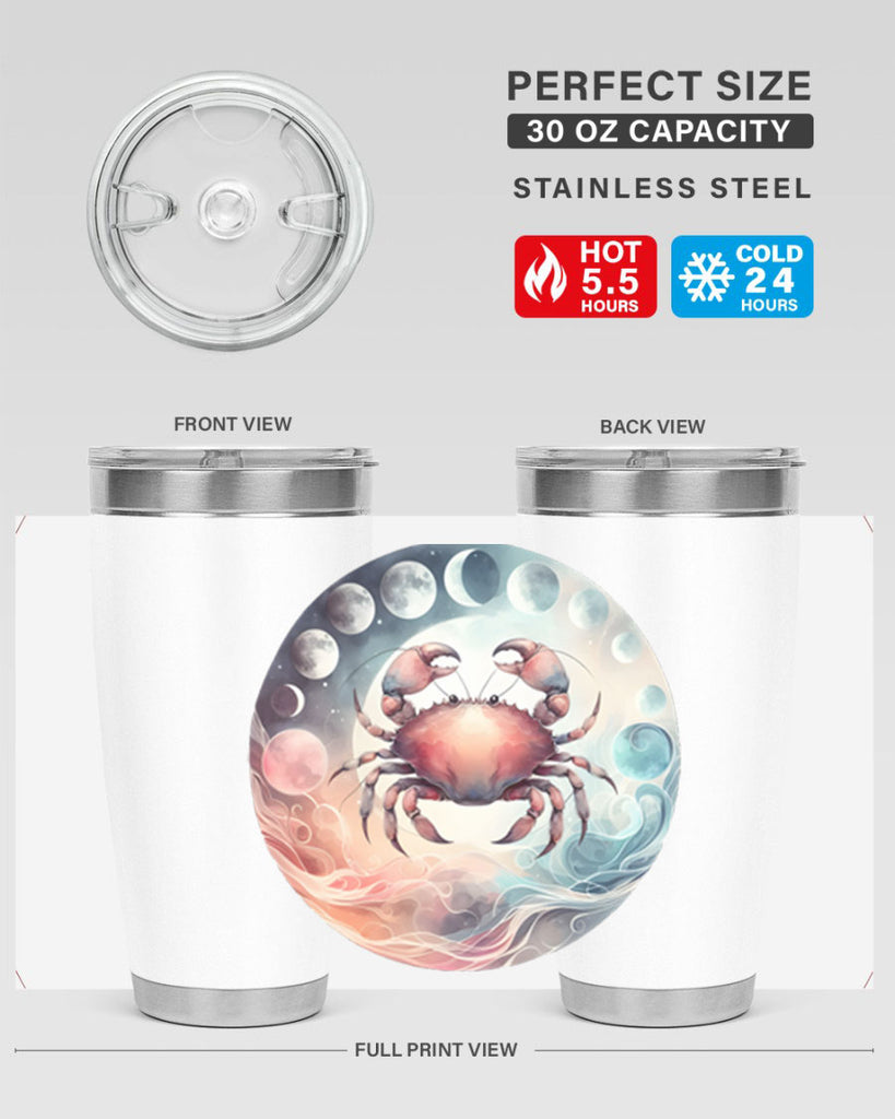 cancer 167#- zodiac- Tumbler