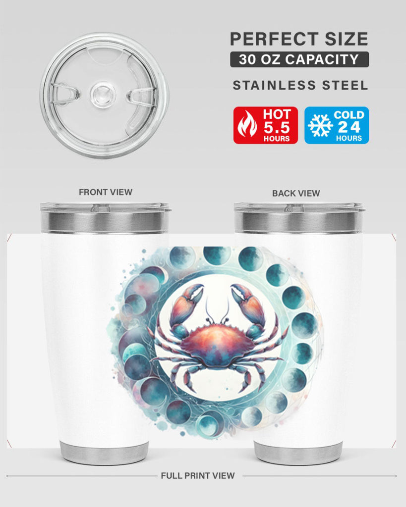 cancer 179#- zodiac- Tumbler