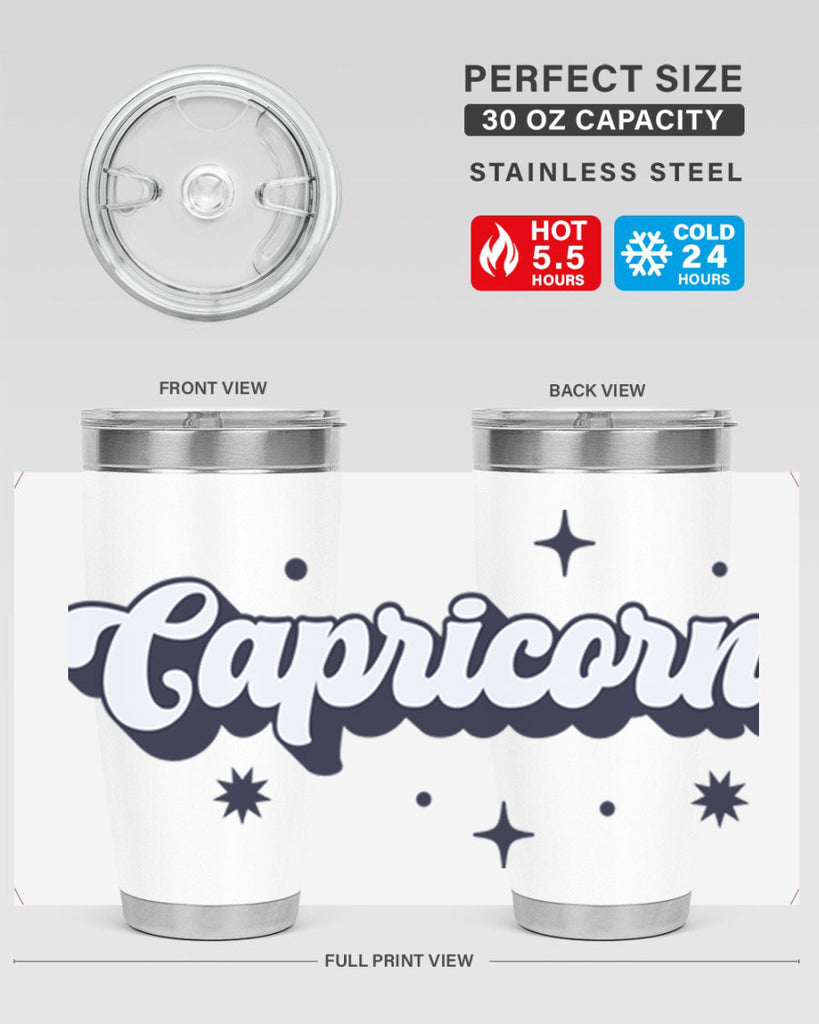 capricorn 205#- zodiac- Tumbler