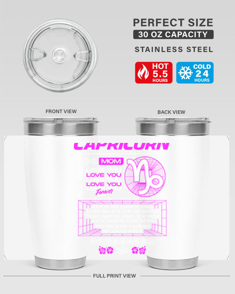 capricorn 208#- zodiac- Tumbler