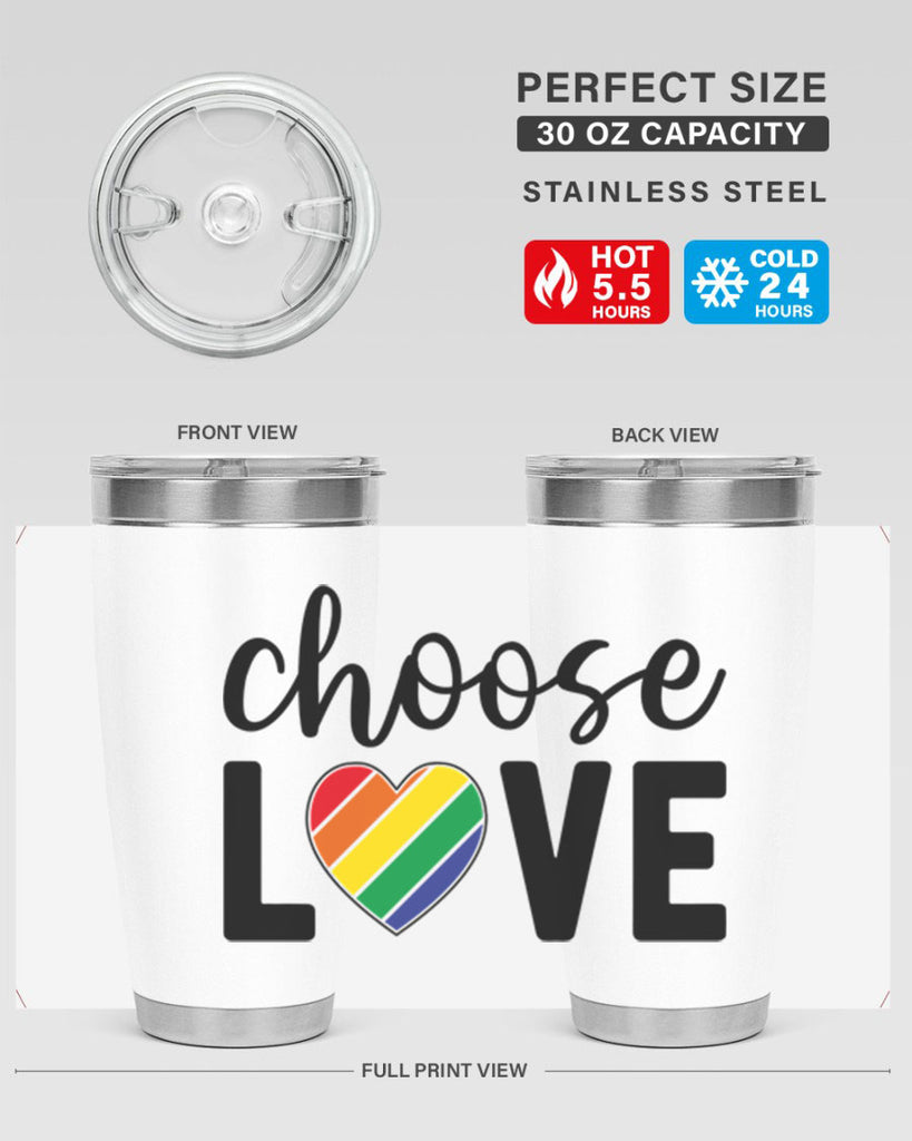 chooselove 150#- lgbt- Tumbler