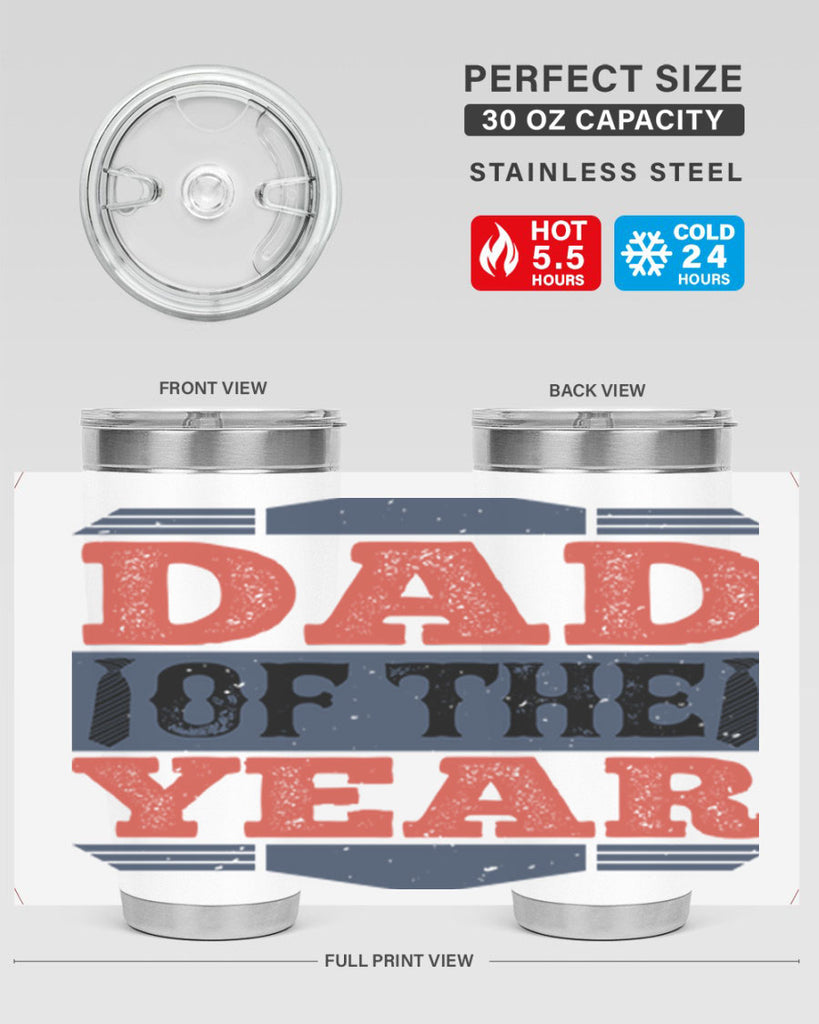 dad of the year 266#- fathers day- Tumbler