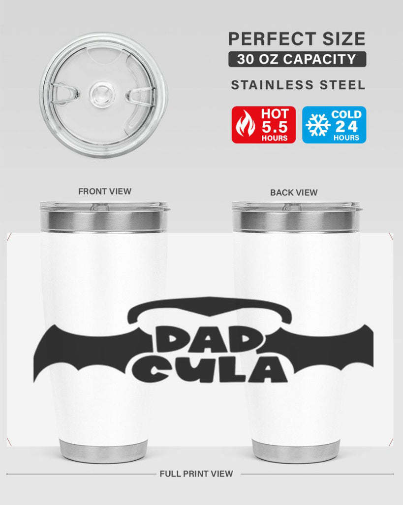 dadcula 80#- halloween- Tumbler