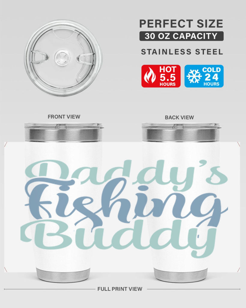 daddys fishing buddy 225#- fishing- Tumbler