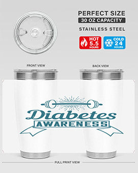 diabetes awareness Style 3#- diabetes- Tumbler