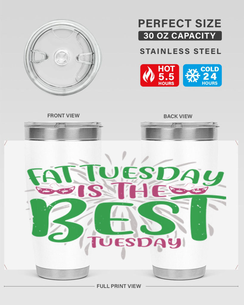 fat tuesday is the best tuesday 88#- mardi gras- Tumbler