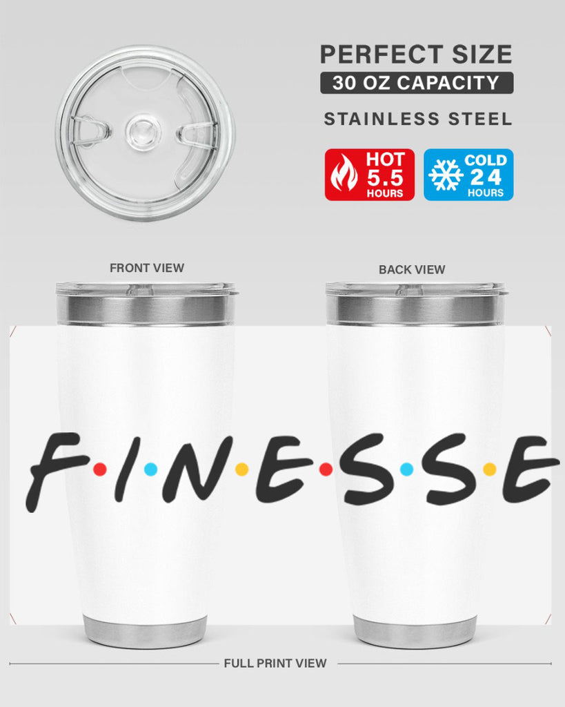 finesse 156#- black words phrases- Cotton Tank