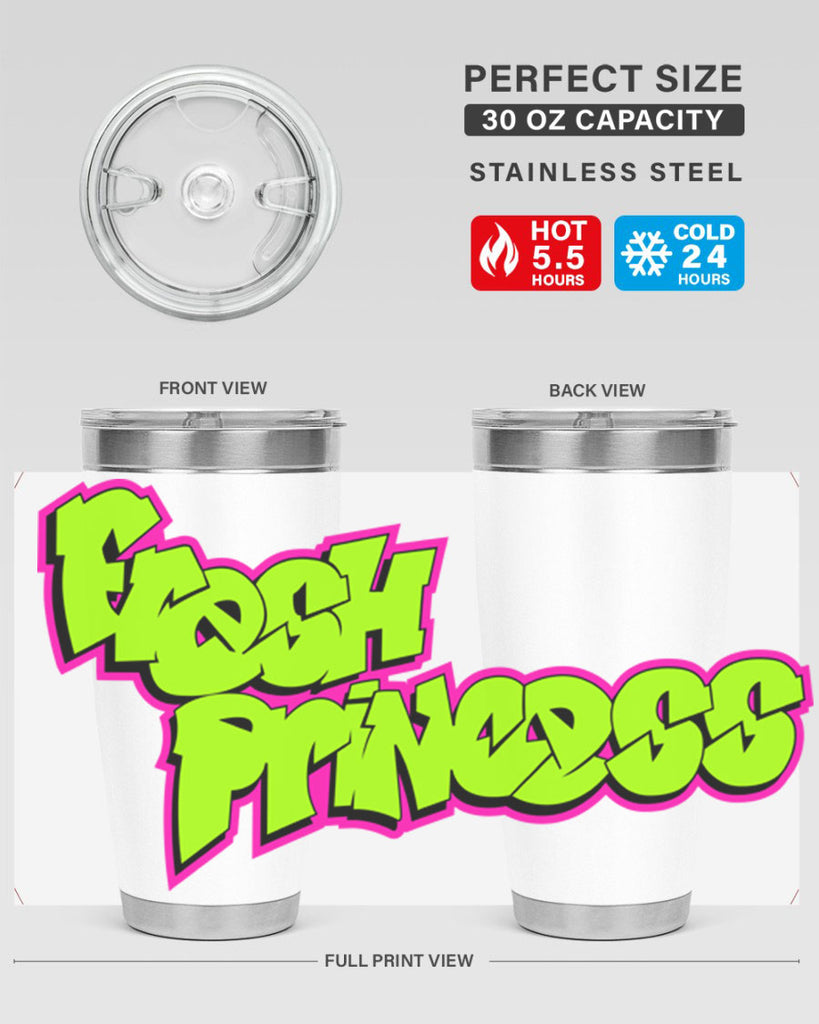fresh princess 145#- black words phrases- Cotton Tank