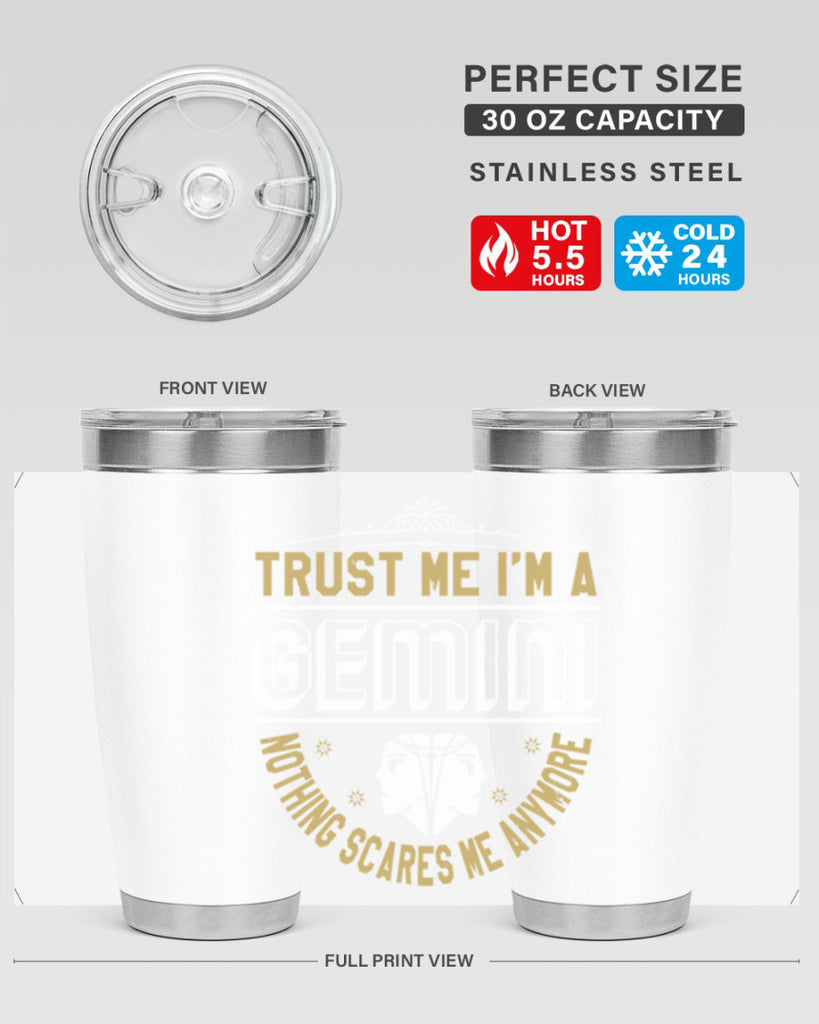 gemini 245#- zodiac- Tumbler