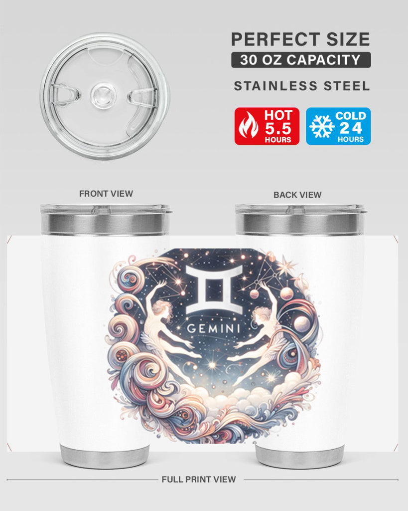 gemini 248#- zodiac- Tumbler