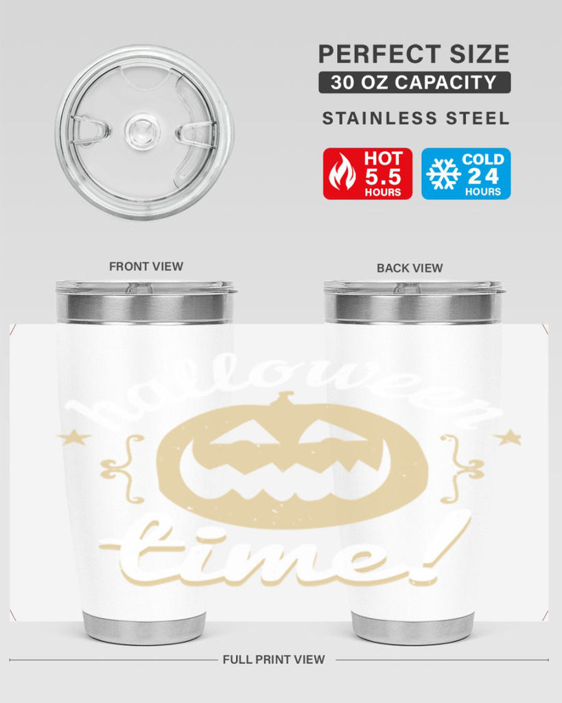 halloween time 157#- halloween- Tumbler