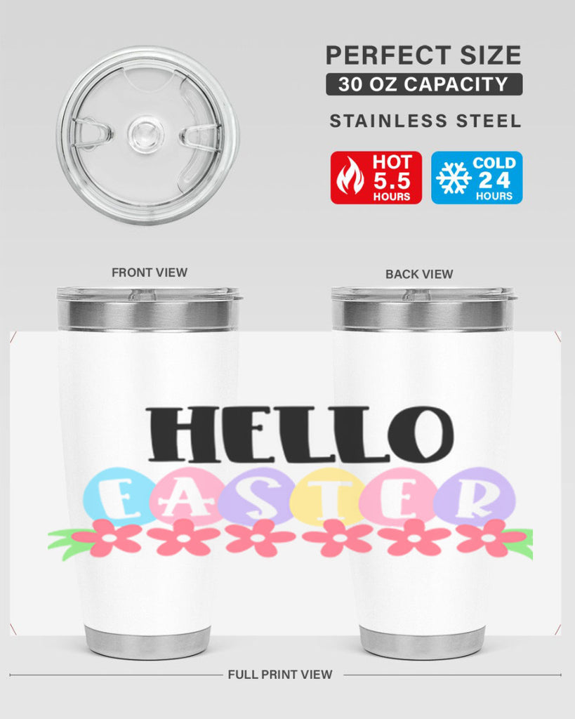hello easter 31#- easter- Tumbler