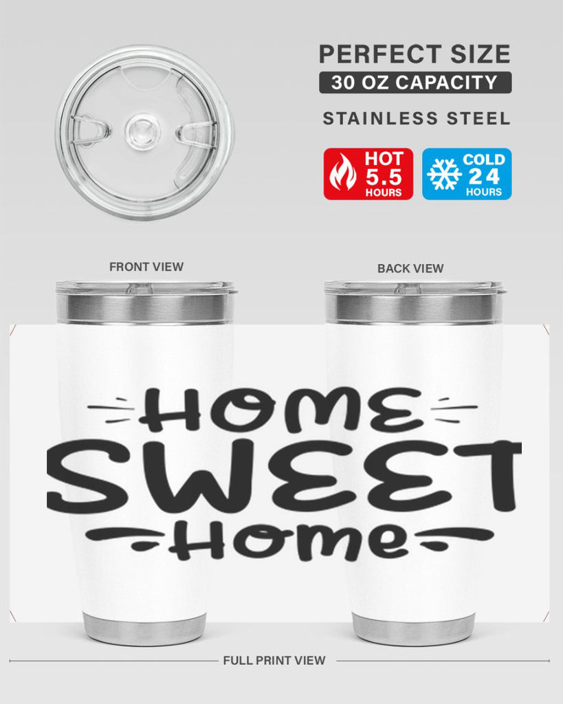 home sweet home 24#- home- Tumbler