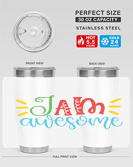 i am awesome Style 18#- autism- Tumbler