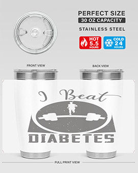 i beat diabetes Style 33#- diabetes- Tumbler