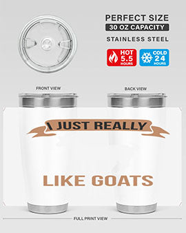 i just really like goats ok Style 3#- goat- Tumbler