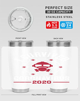 i survived coronavirus Style 32#- corona virus- Tumbler