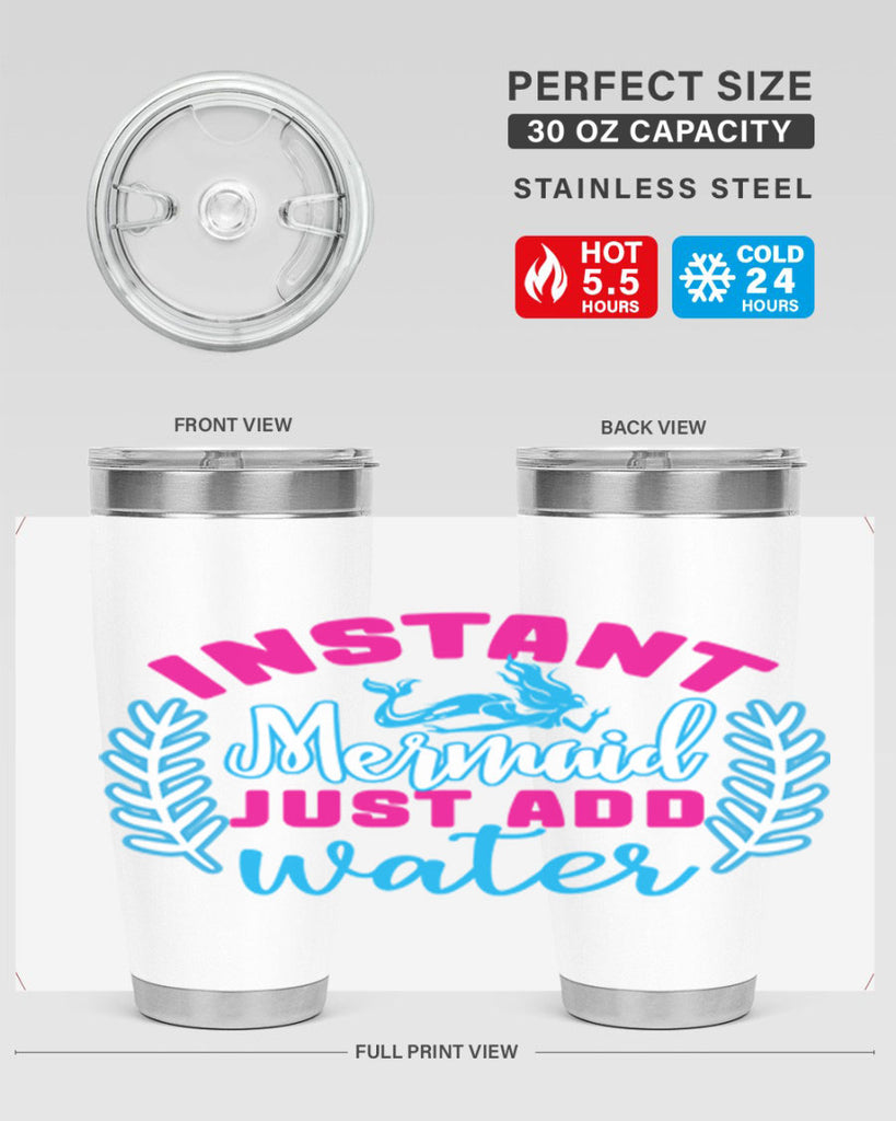 instant mermaid just add water 272#- mermaid- Tumbler