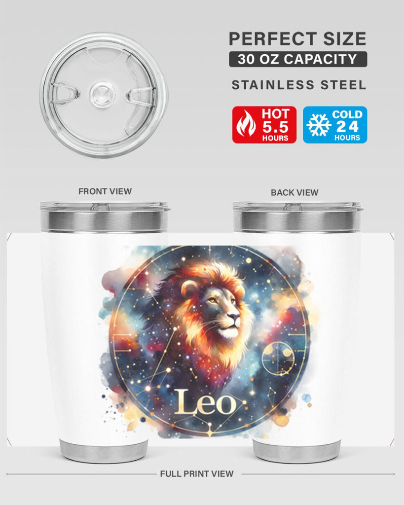 leo 312#- zodiac- Tumbler