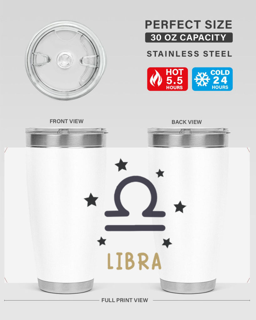 libra 336#- zodiac- Tumbler