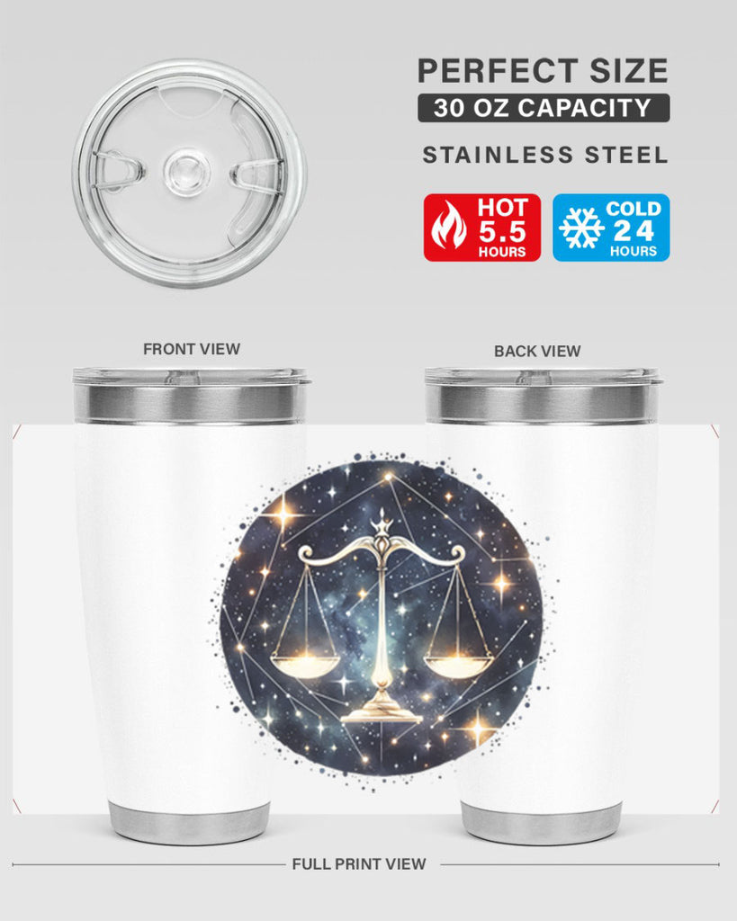 libra 340#- zodiac- Tumbler