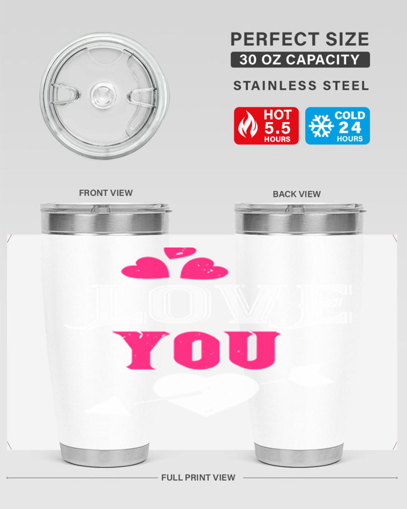 love you 42#- valentines day- Tumbler