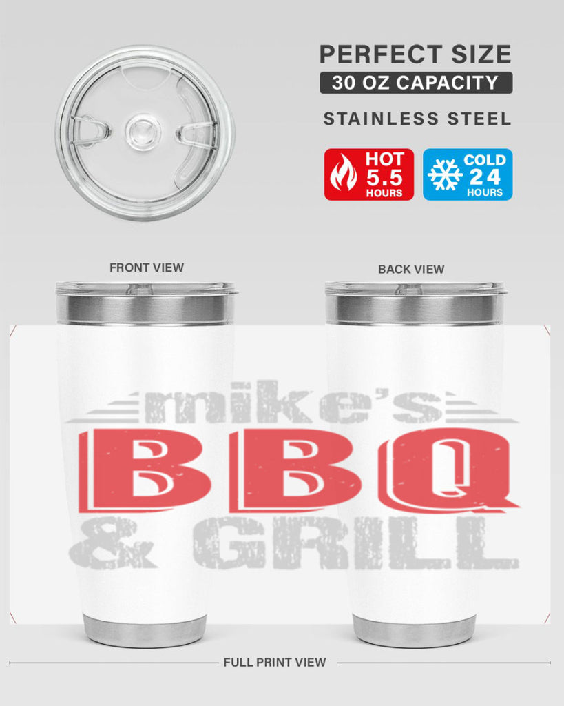 mikes bbq and grill 23#- bbq- Tumbler
