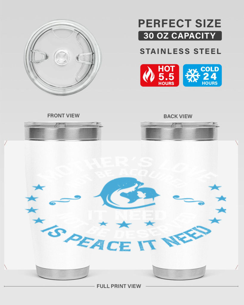 mother’s love is peace 47#- mothers day- Tumbler