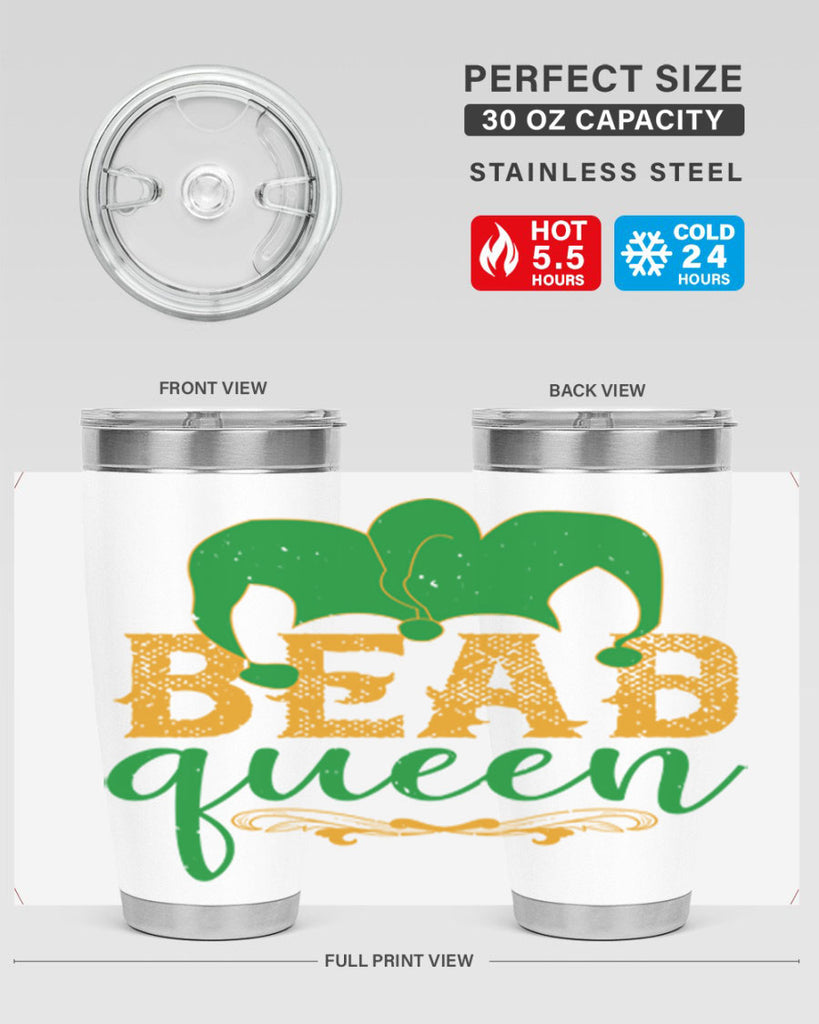 new orleans new me 42#- mardi gras- Tumbler