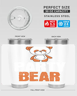 party bear 25#- Bears- Tumbler