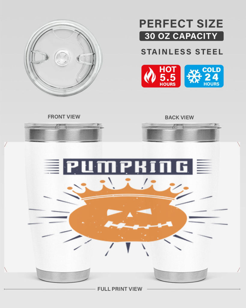 pumpking 135#- halloween- Tumbler