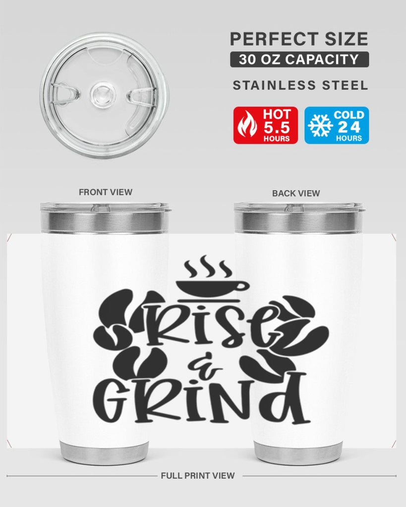 rise grind 31#- wine- Tumbler