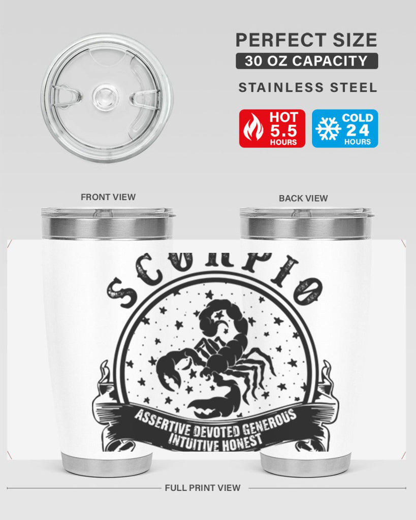 scorpio 29#- zodiac- Tumbler