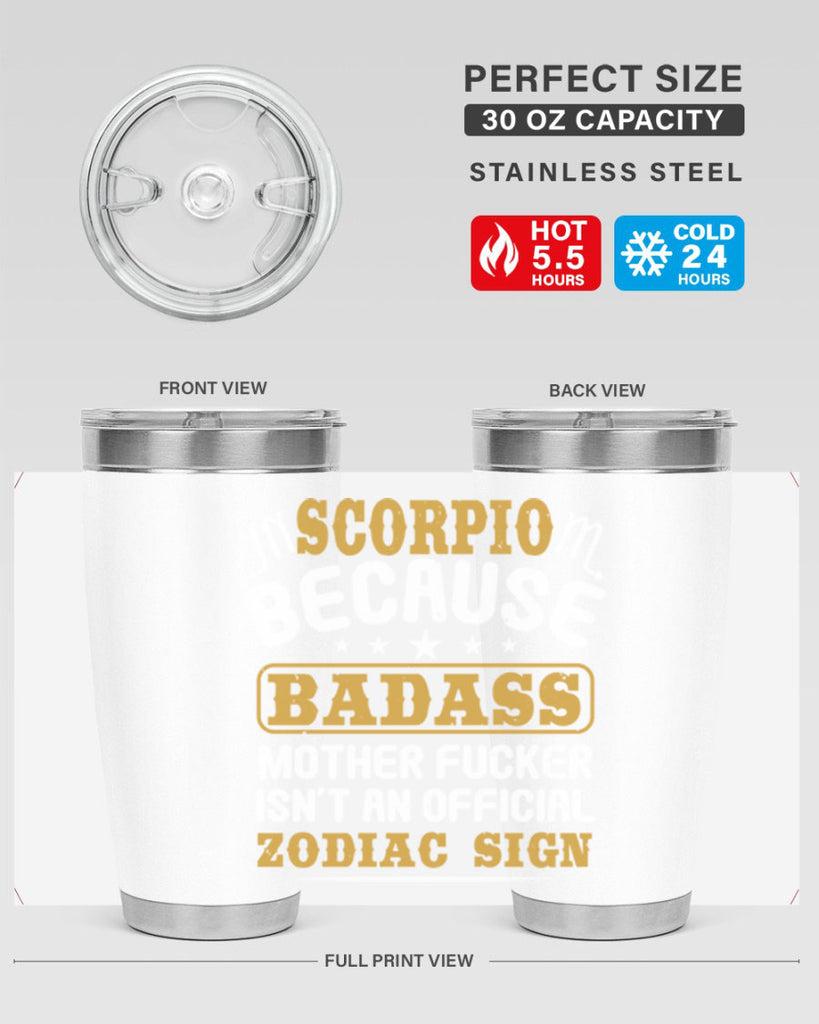 scorpio 432#- zodiac- Tumbler