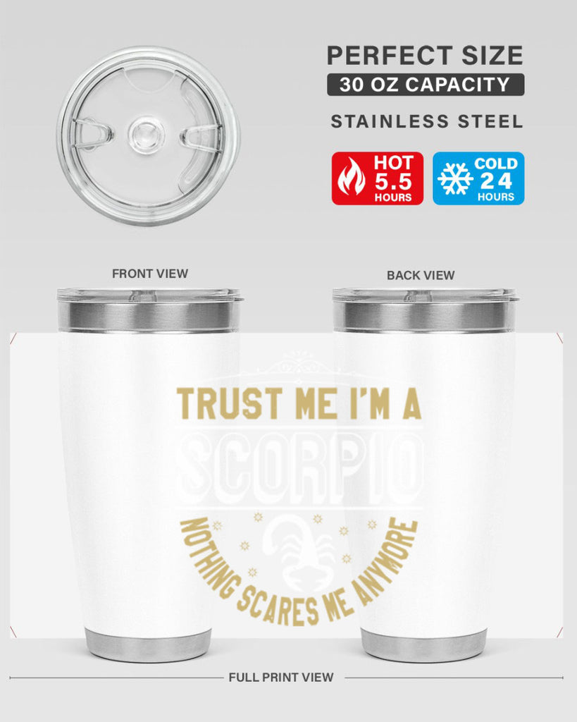 scorpio 458#- zodiac- Tumbler